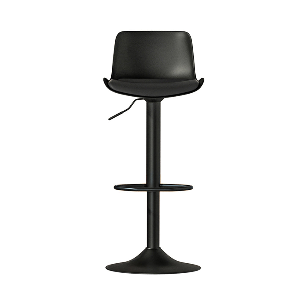 Kairo Gas Lift Bar Stools – Black – Set of 2
