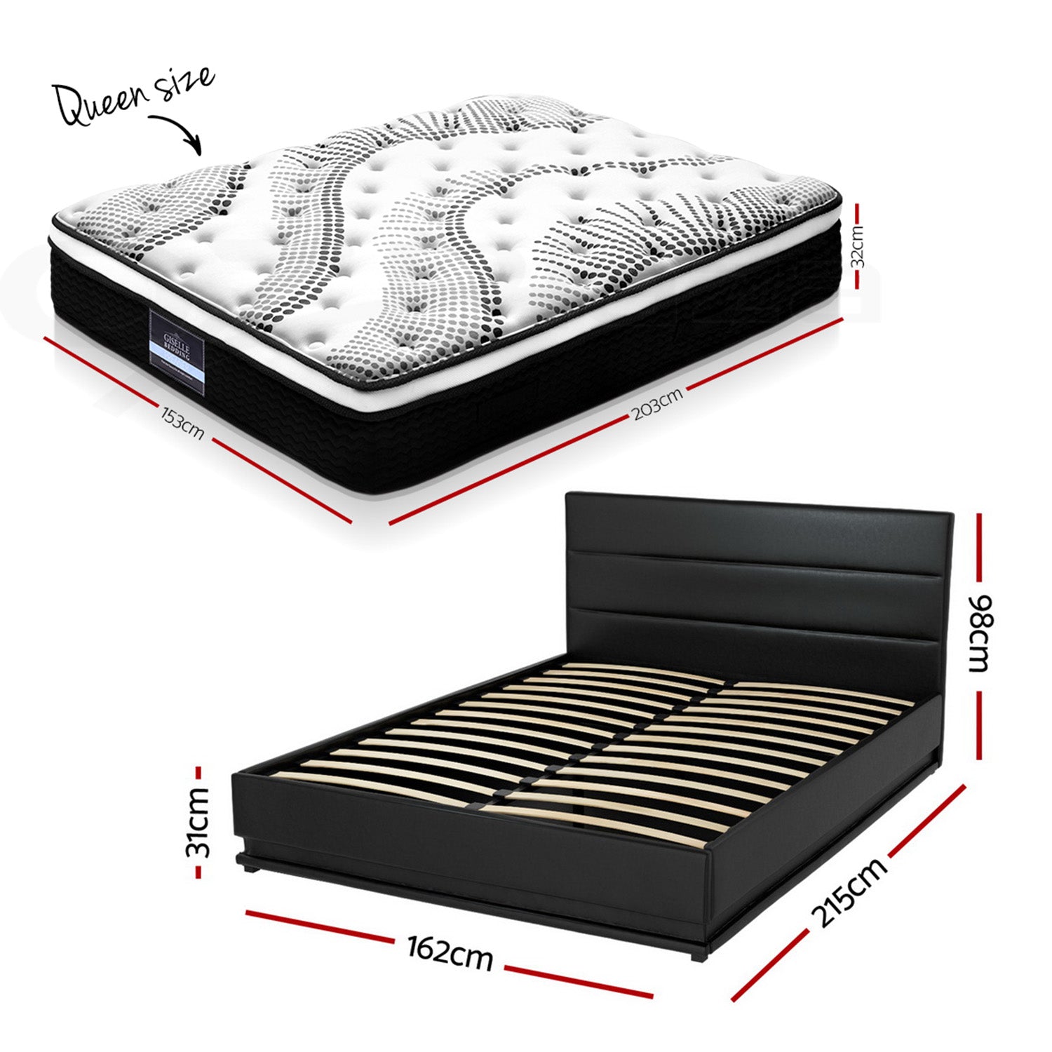 Restoria Euro Top Mattress – Medium – Queen