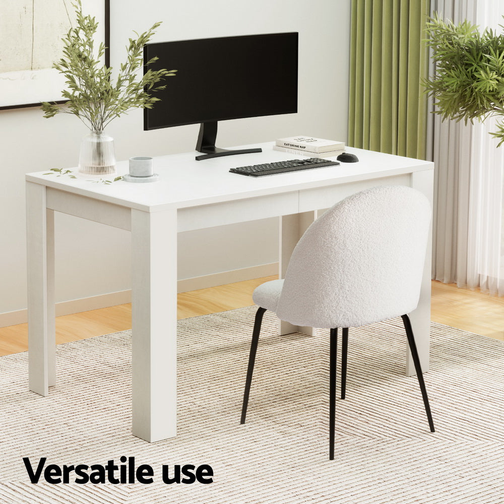 Haven Dining Set – White – 4 Seats