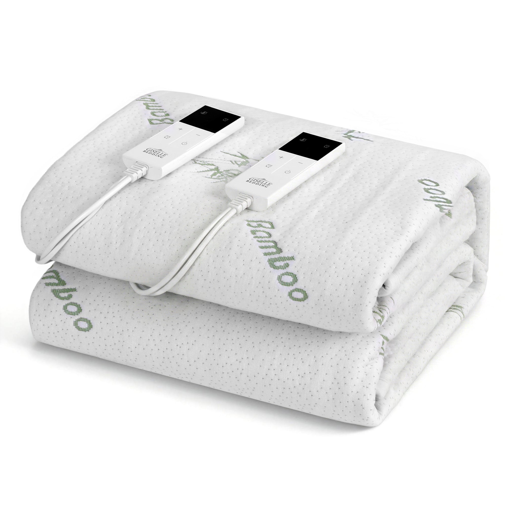 Bamboo Electric Blanket – White – Double