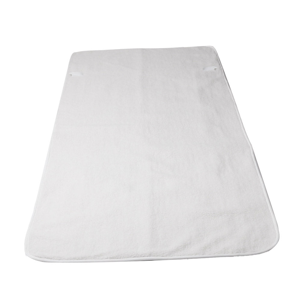 Giselle Electric Blanket Fleece – White – King