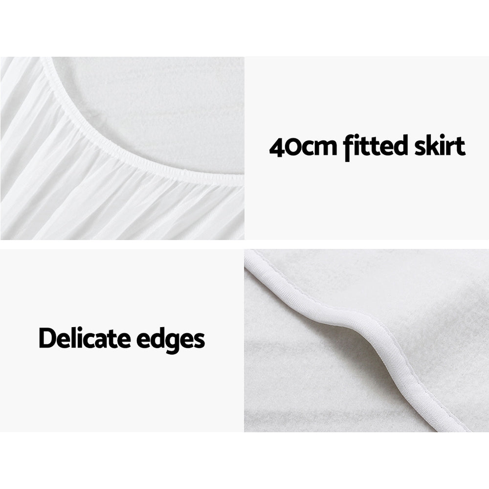 Cove Electric Blanket – White – Queen