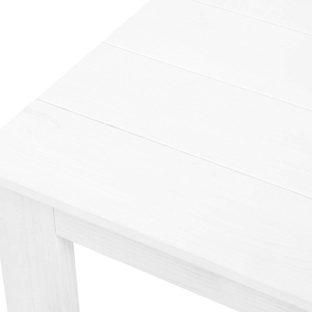 Halston Side Table – White