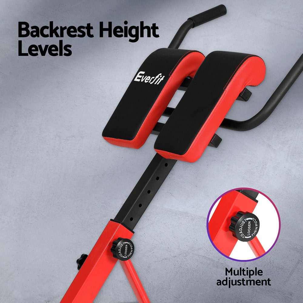 Maximus 10-in-1 Adjustable Weight Bench – Black & Red