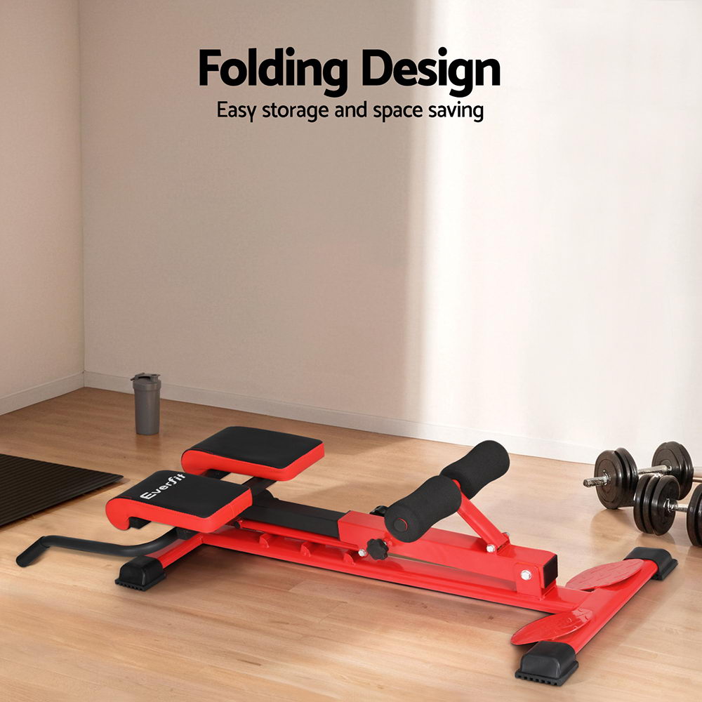 Maximus 10-in-1 Adjustable Weight Bench – Black & Red