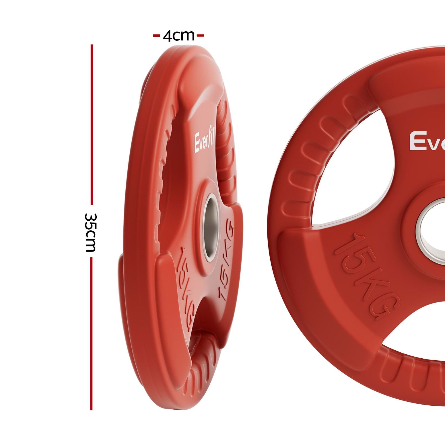Maddox Olympic Weight Plate – Red – 15 kg