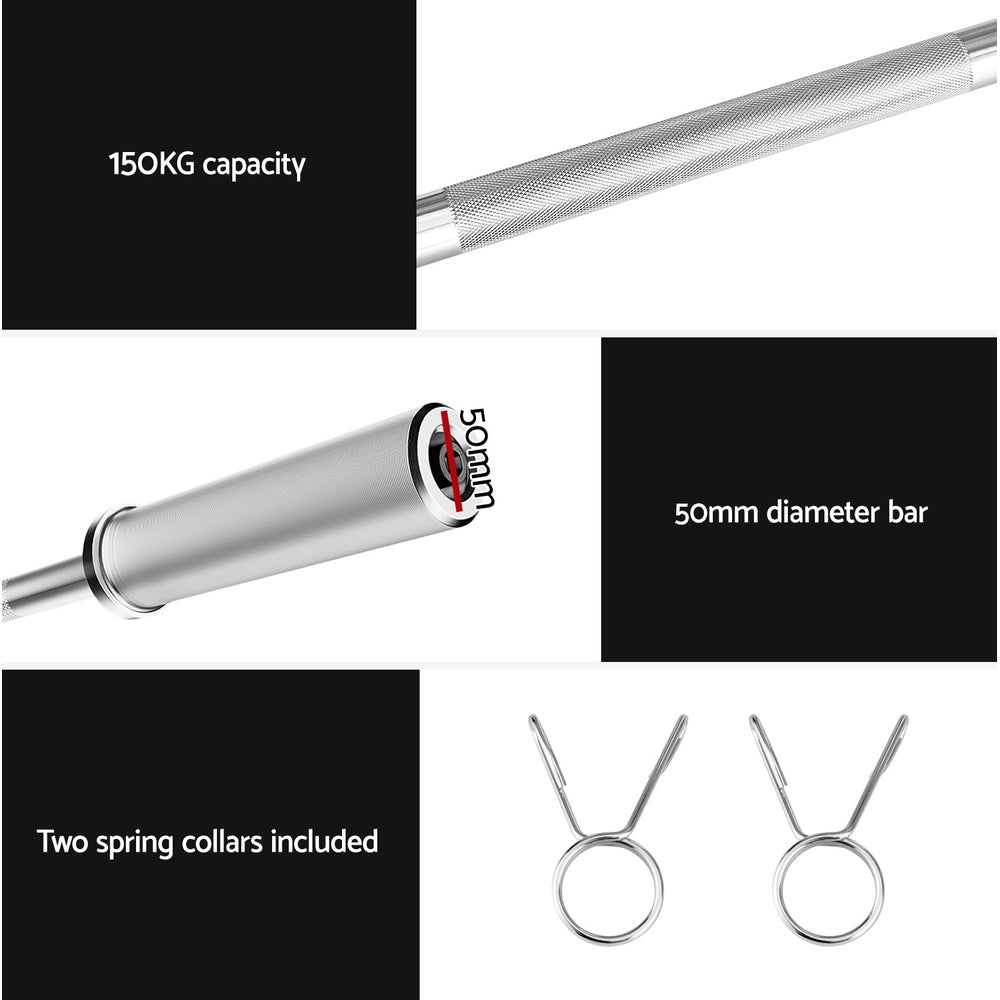 Titan Olympic Training Barbell Set – Red – 36kg