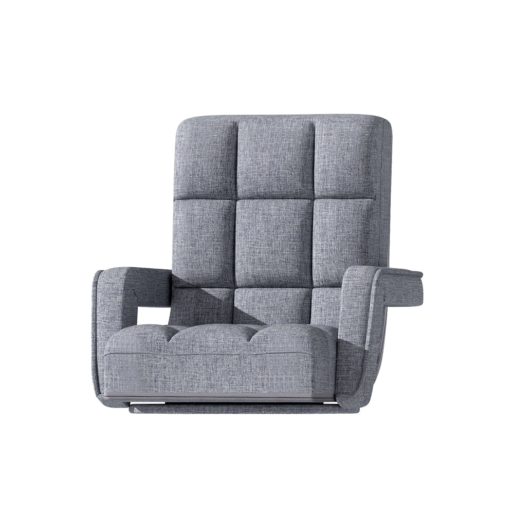 Alderon Floor Lounge Chair – Grey – Swivel