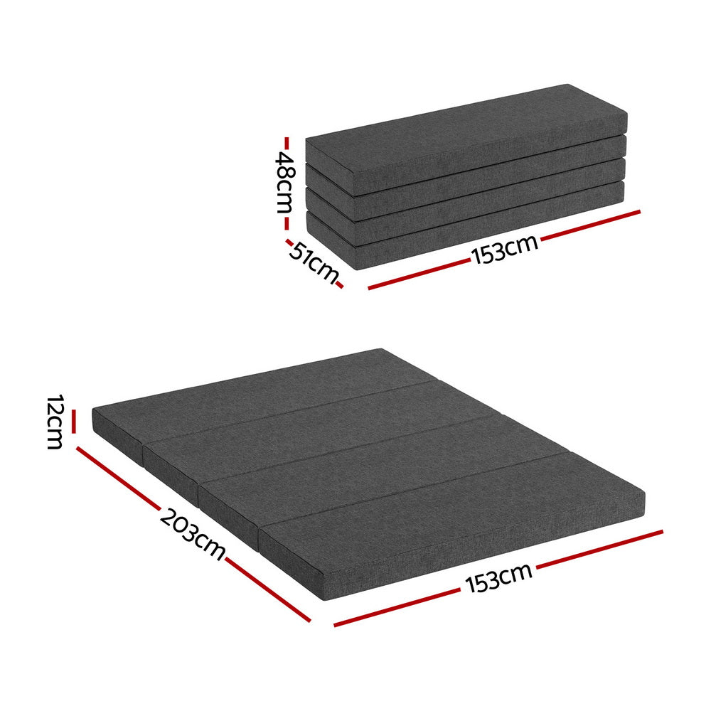 Breathe Memory Foam Mattress – White – Kids