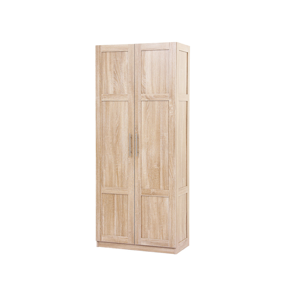 Alderon Tall Storage Cabinet – Pine – 180 cm