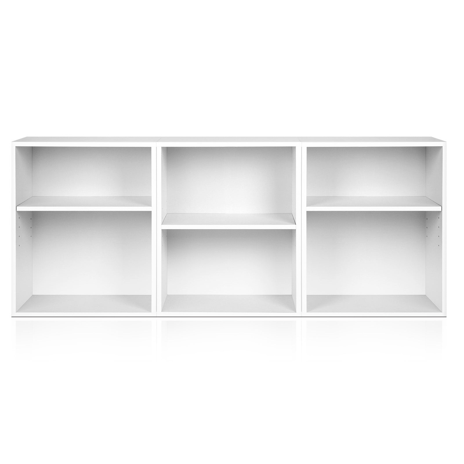 Vena Cube Bookshelf – White – Set of 3