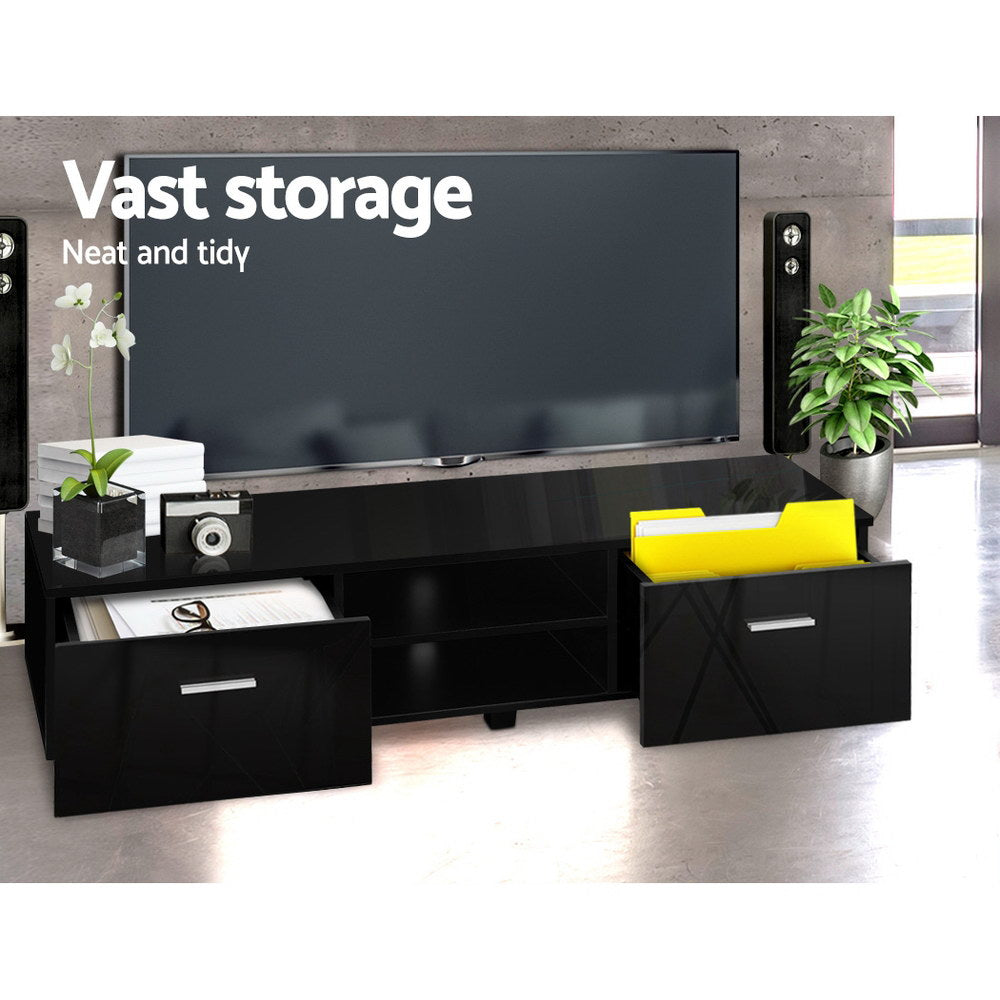 Zephyr Entertainment Unit – Black – 140 cm