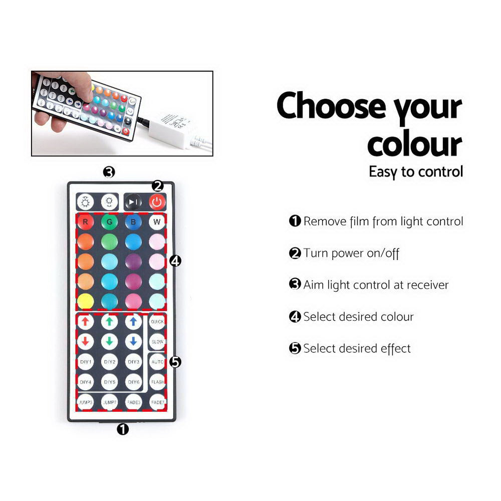 Anna LED TV Cabinet – White – 160 cm