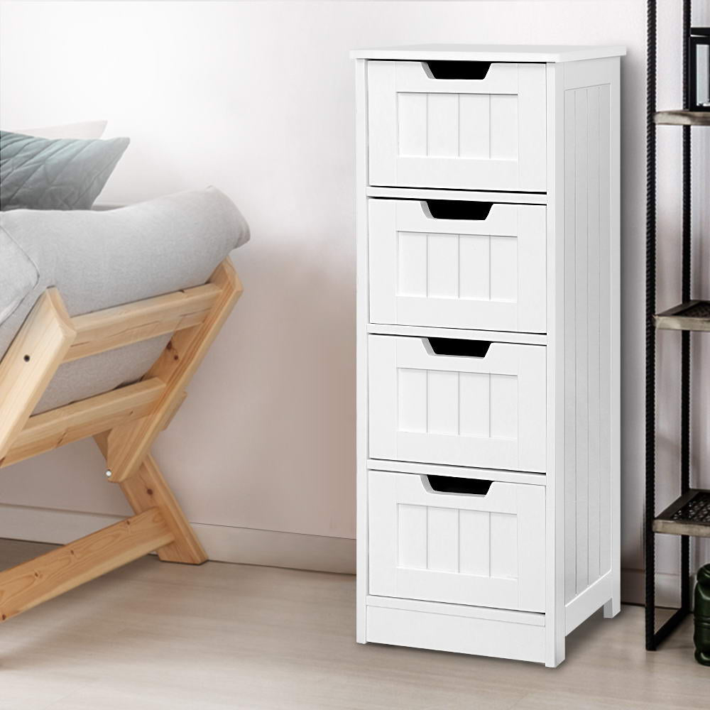 Cove 4 Chest of Drawers - LEESA White