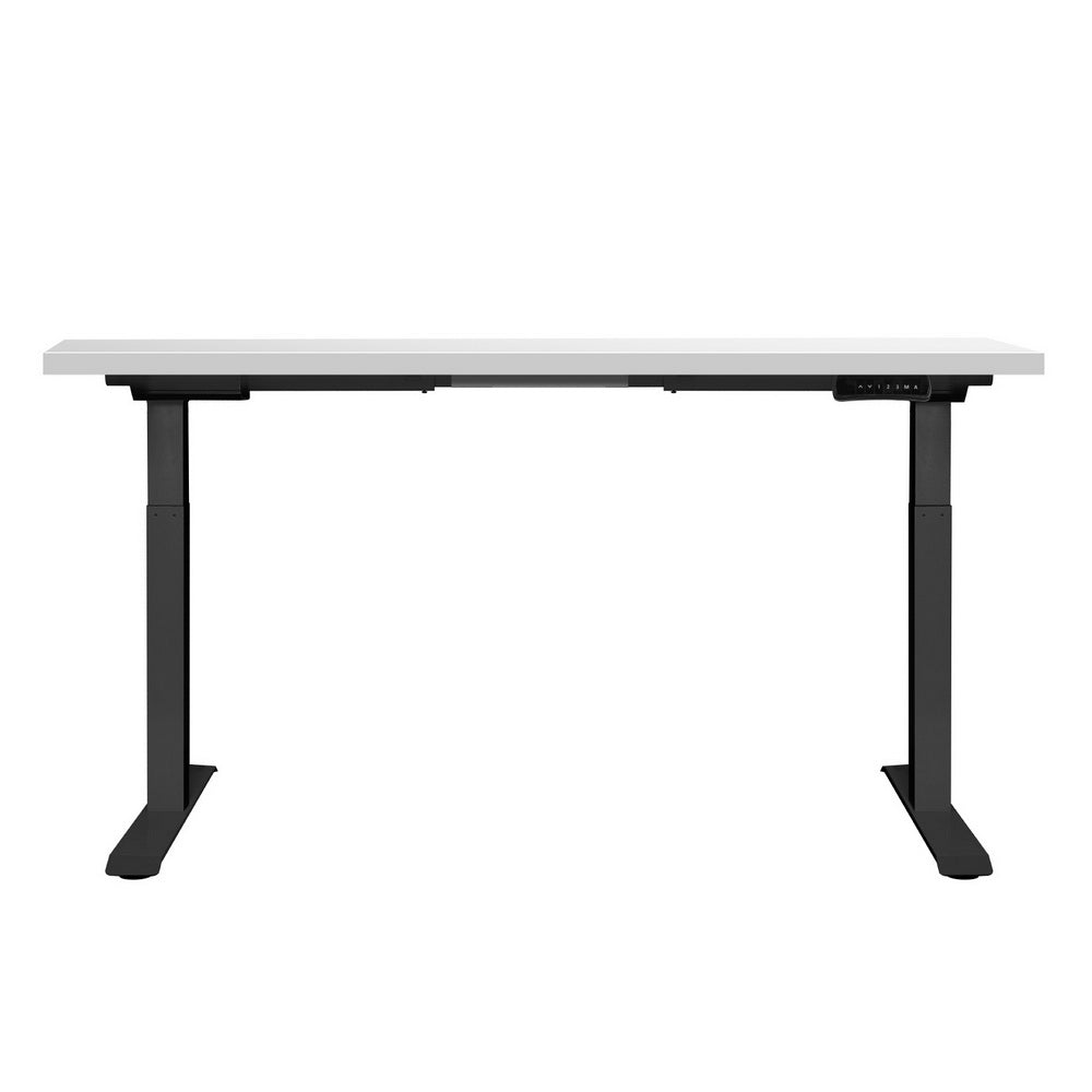 Fiora Electric Sit Stand Desk – White – 140 cm