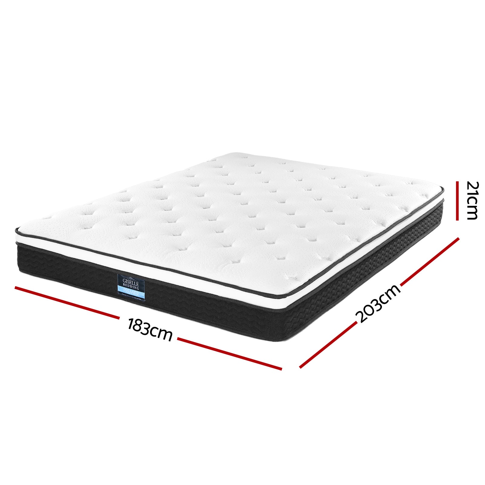 DeepSleep Euro Top Mattress – Medium – King