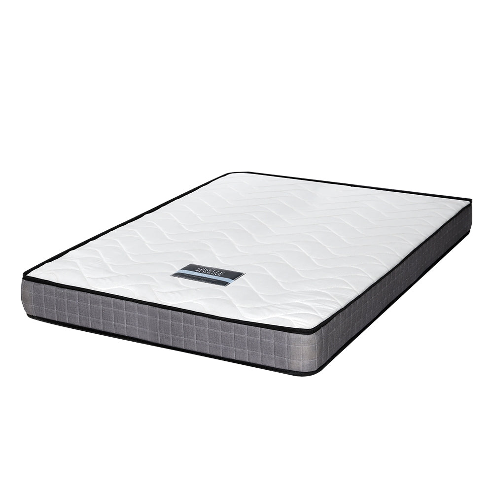 Dalton Tight Top Bonnell Spring Mattress – White – Double