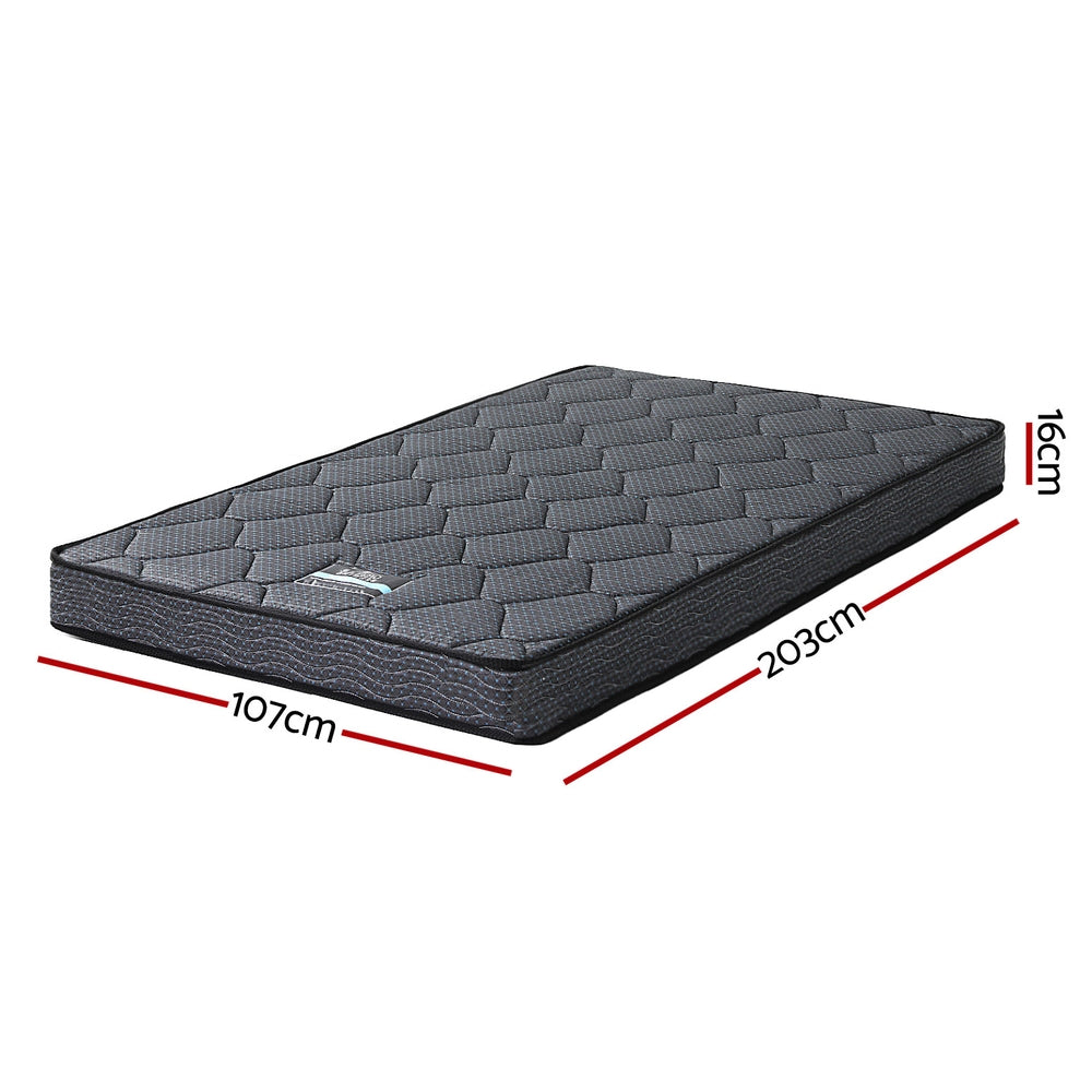 Serena Bonnell Spring Mattress – Grey – King Single