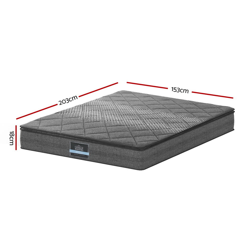 Amara Pillow Top Mattress – White – Queen