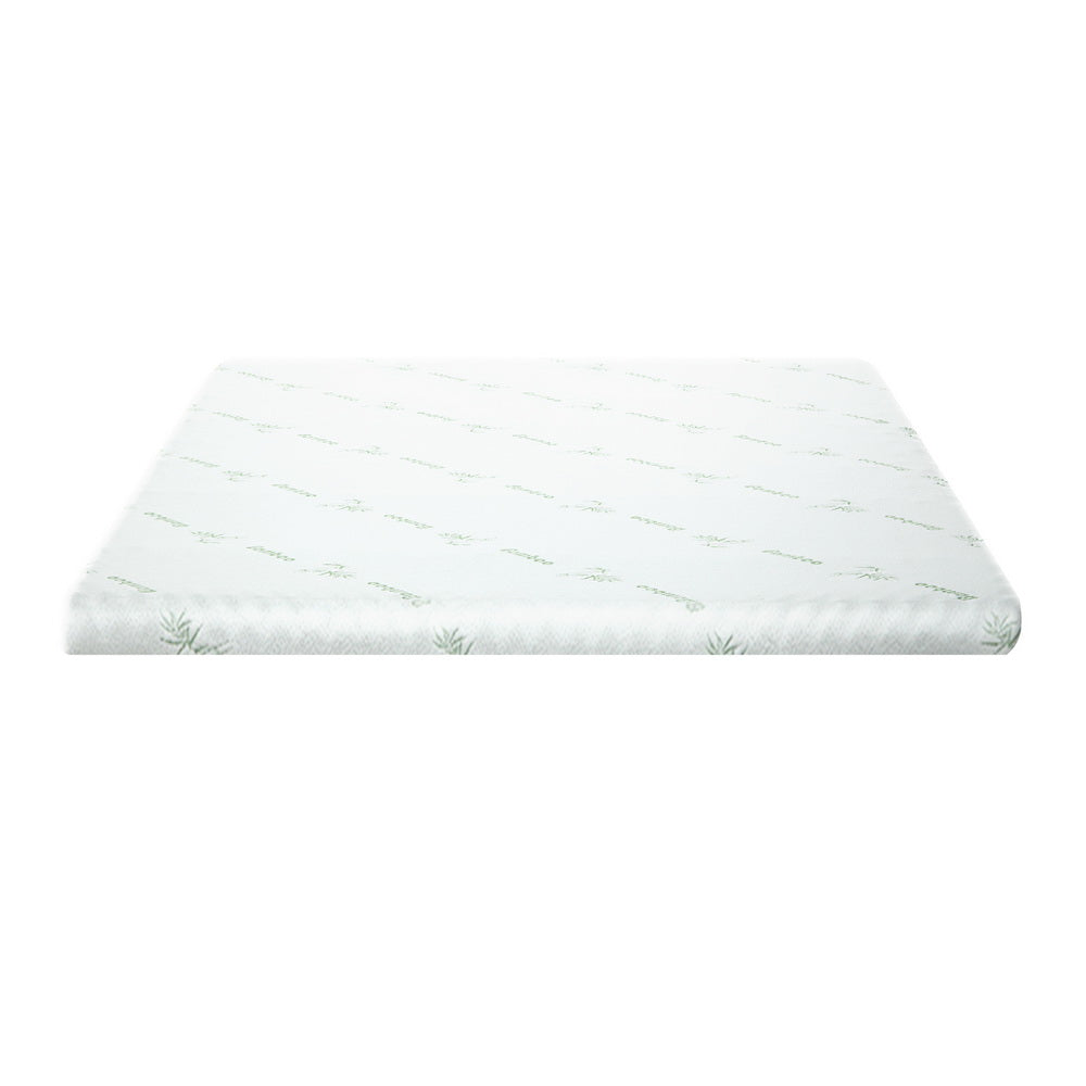Kairo Gel Foam Mattress Topper – White – Single