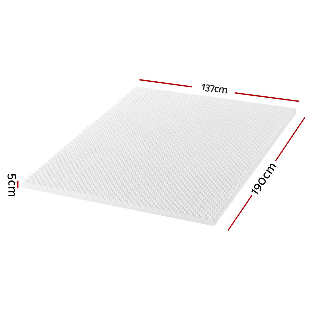 Nightsky Memory Foam Mattress – White – King Single