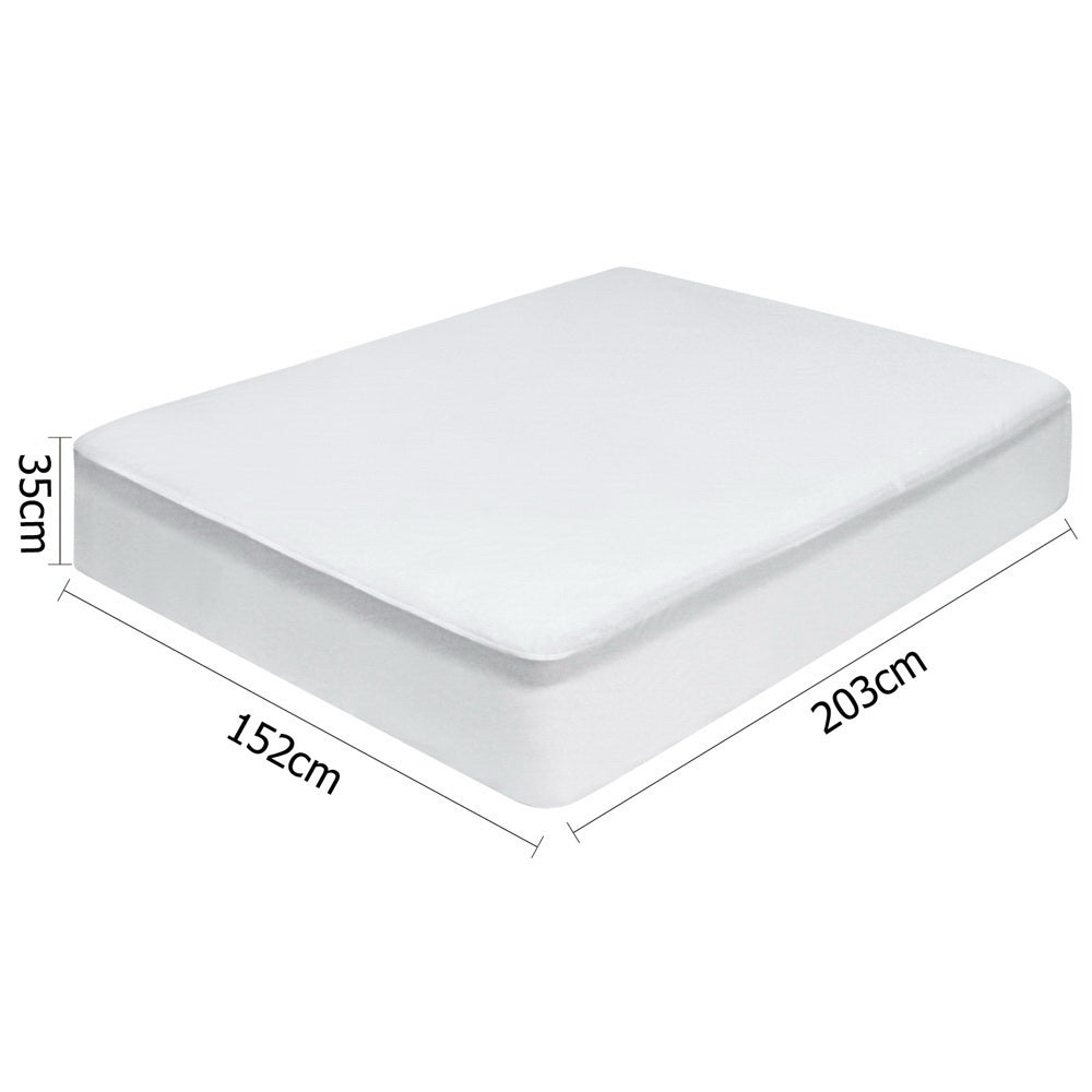 Bamboo Waterproof Mattress Protector – Queen