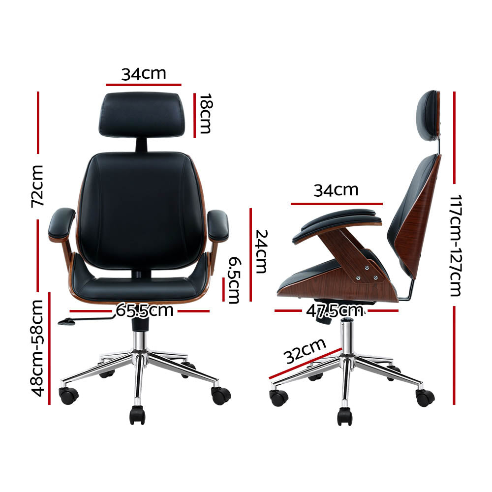 Ashby Office Chair – Black