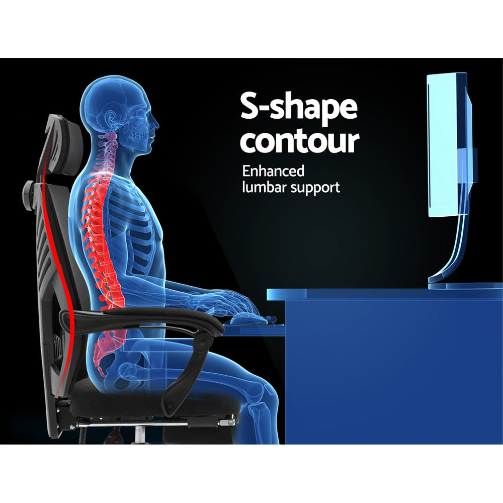 Matrix Mesh Office Chair – Black – Standard