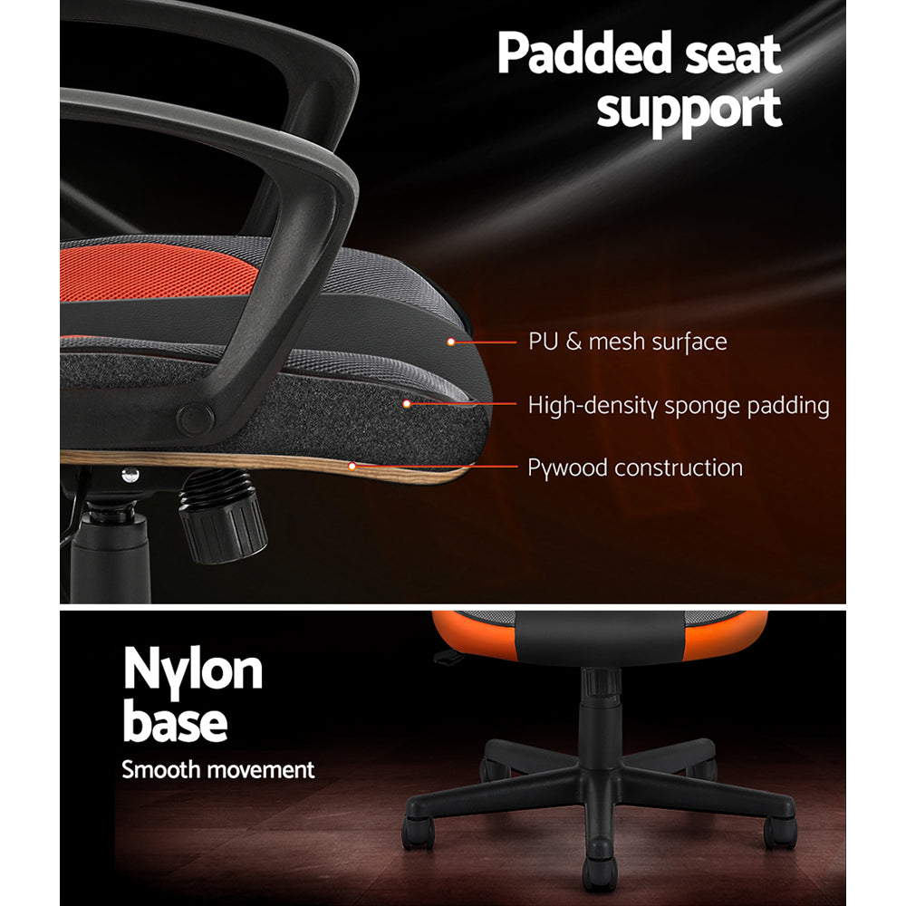 Apex High Back Gaming Chair – Orange