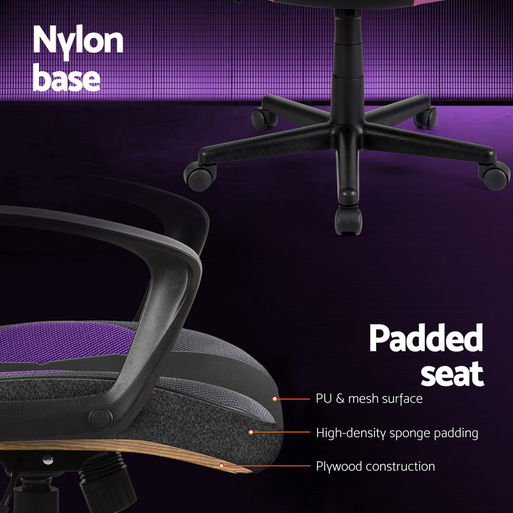 Vortex Gaming Chair – Purple – Standard