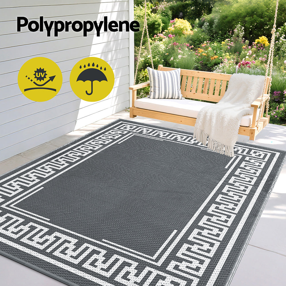 Florence Modern Rug – Grey – 152 × 244 cm