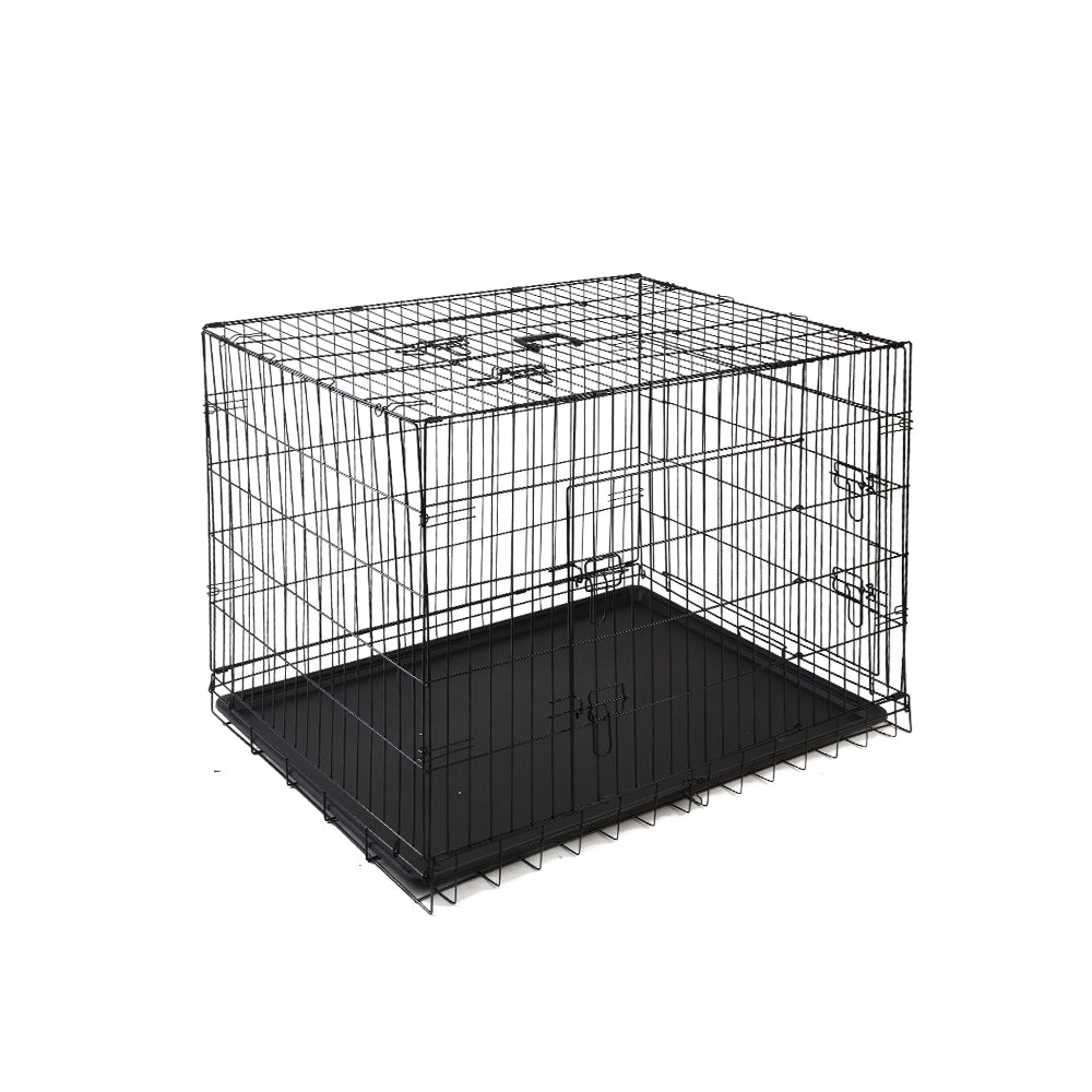 Rowan 42" Dog Cage Crate Large Kennel 3 Doors