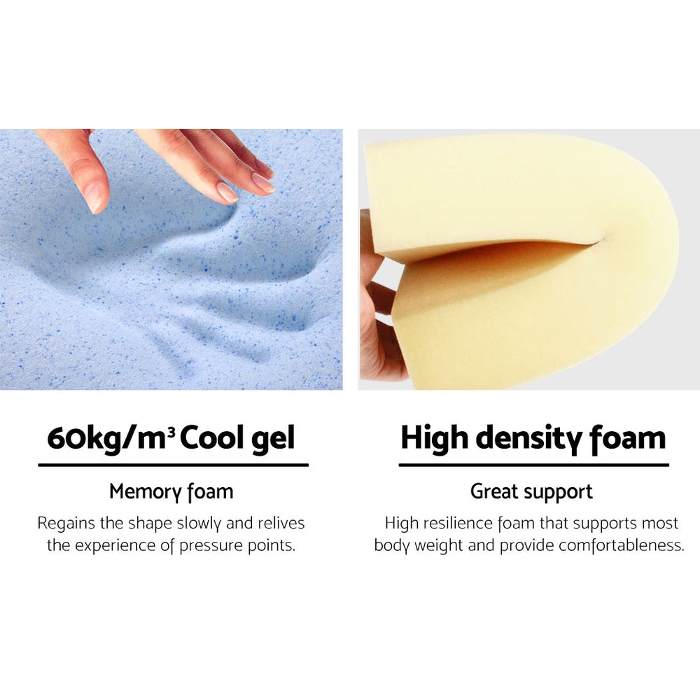 Wedge Support Pillow – Blue – Standard