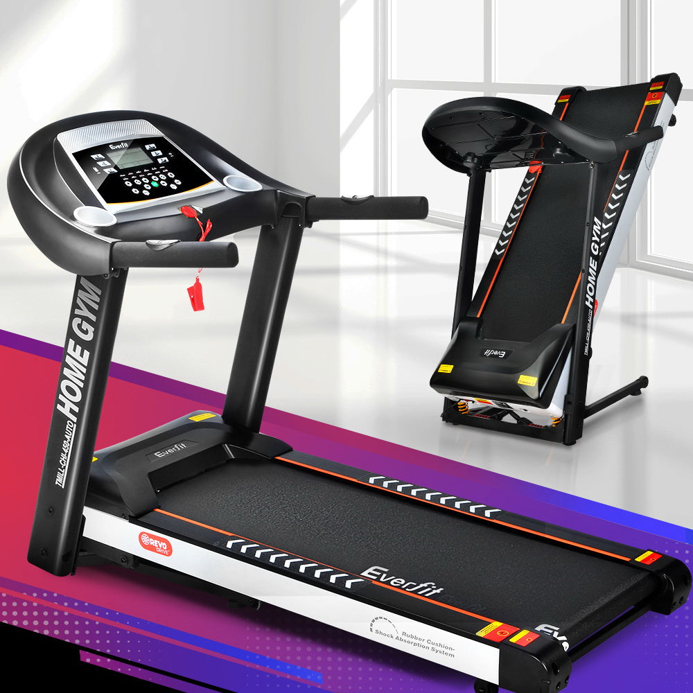 Treadmill Electric Auto Incline Home Gym Fitness Exercise Machine 450mm