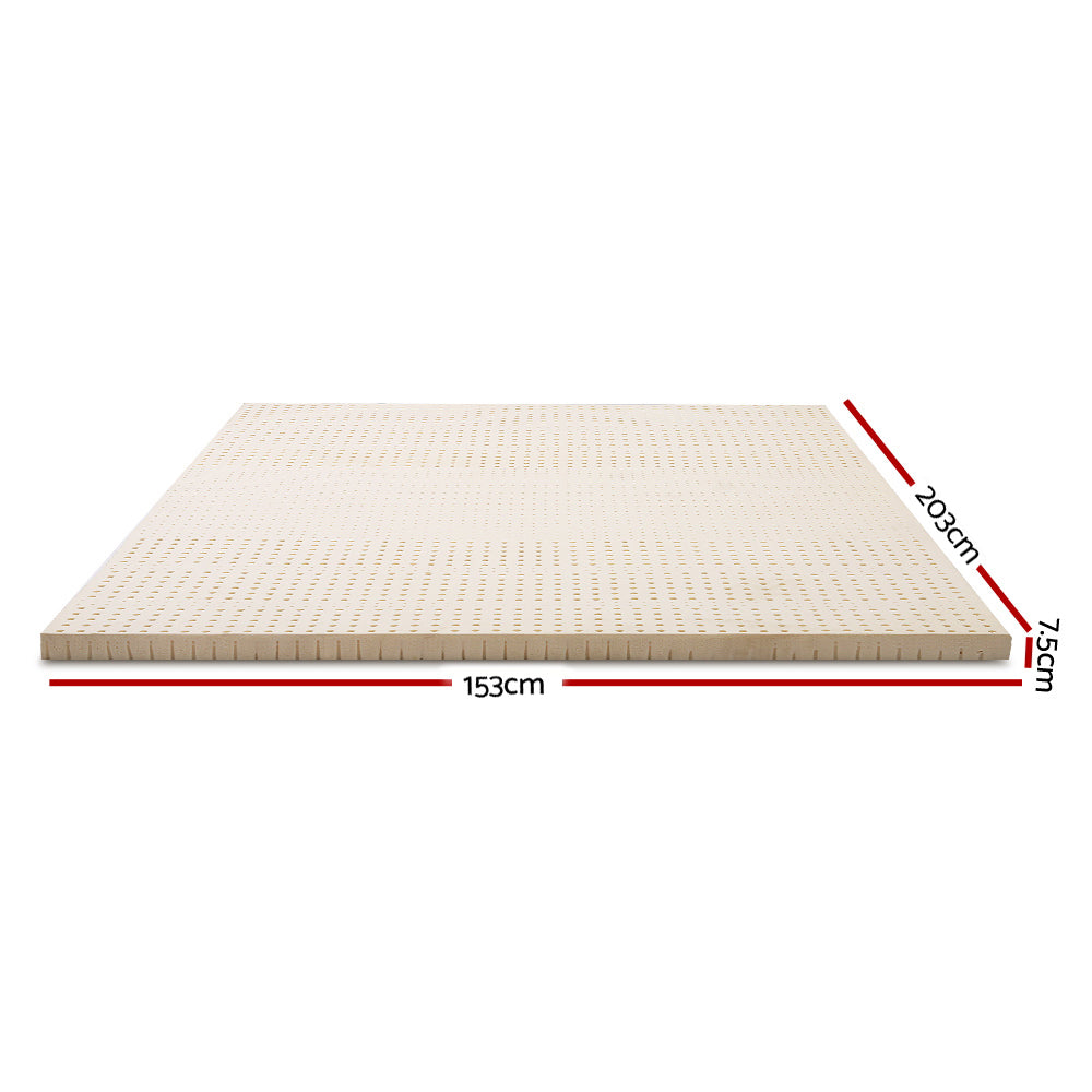 Slumber Latex Foam Mattress – White – Queen