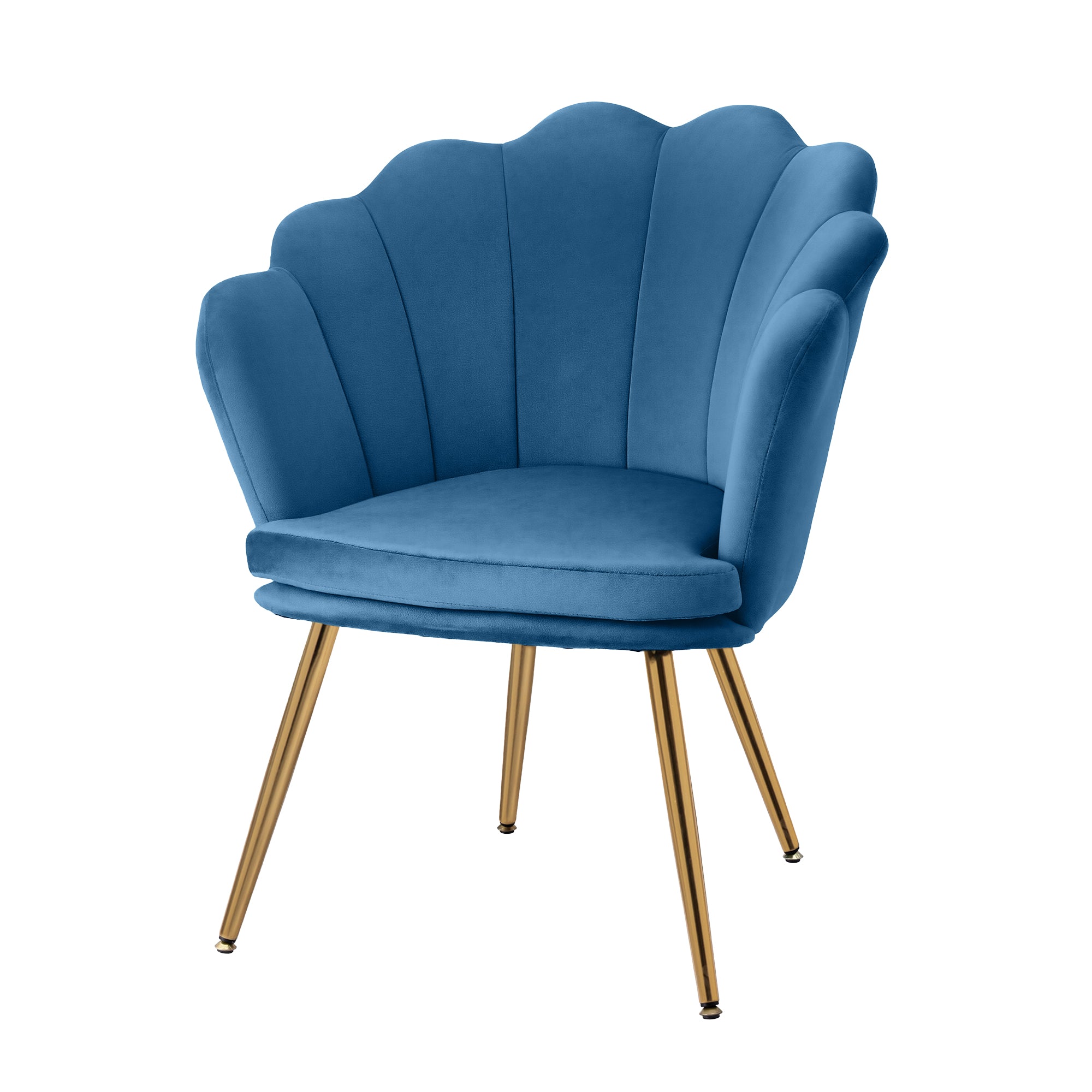 Serano Velvet Armchair – Blue