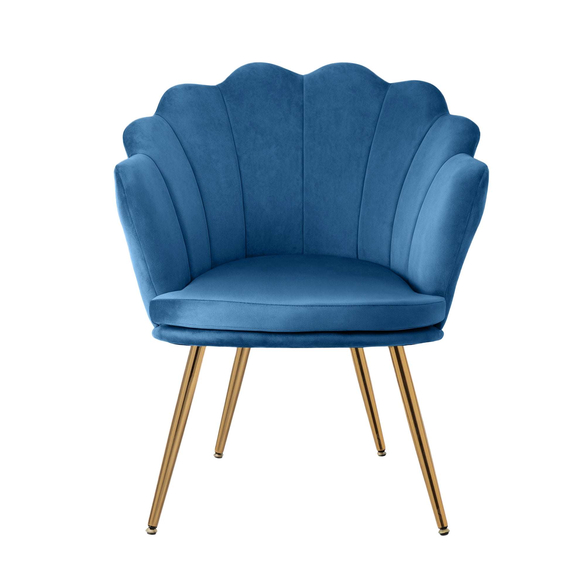 Serano Velvet Armchair – Blue