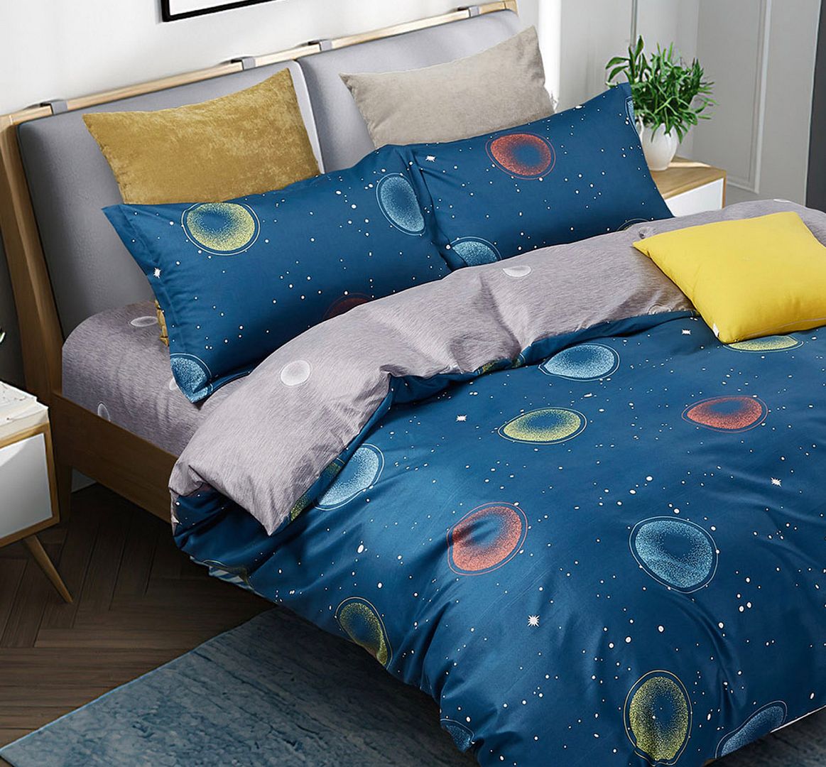 Bubbles Quilt Cover Set – Multi – Queen