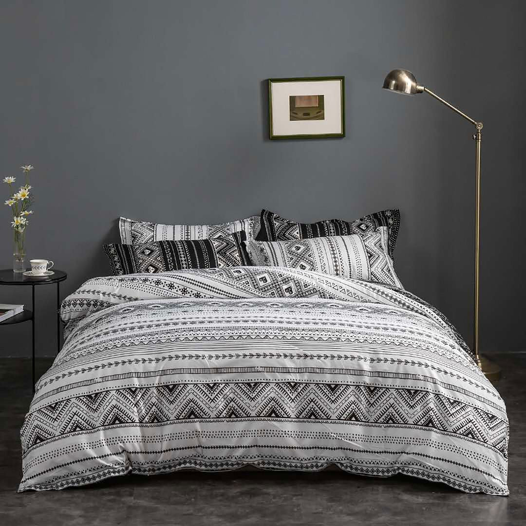 Tugo Reversible Quilt/Duvet Cover Set – Queen
