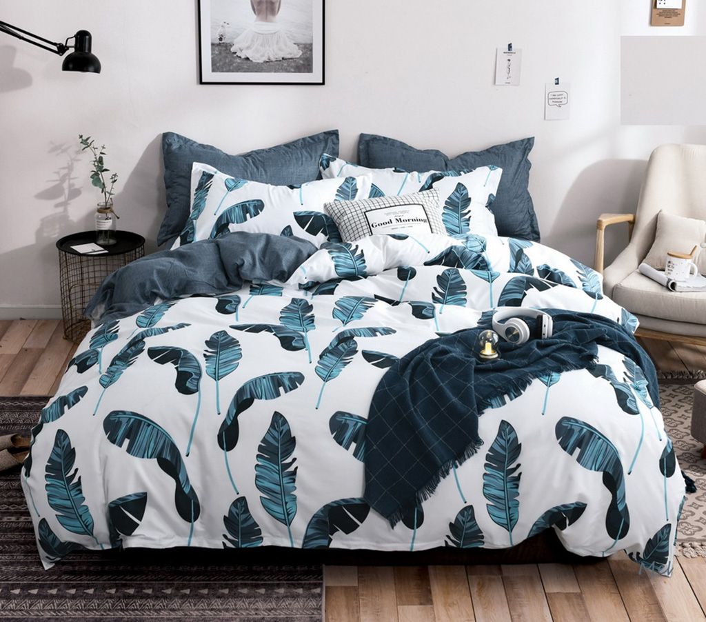 Leaves Duvet Quilt Cover Set – Super King