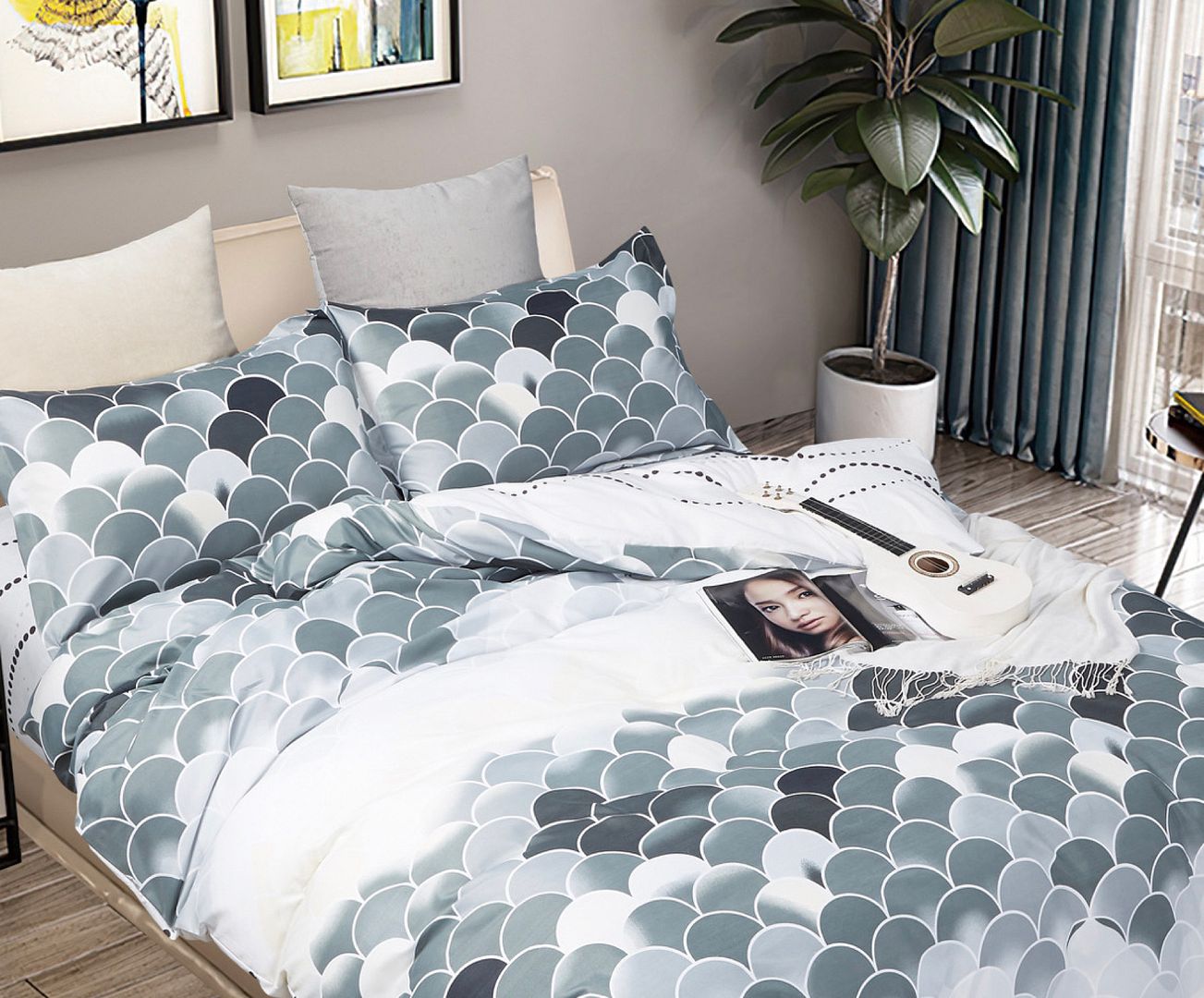 Millie Quilt Cover Set – Multi – King