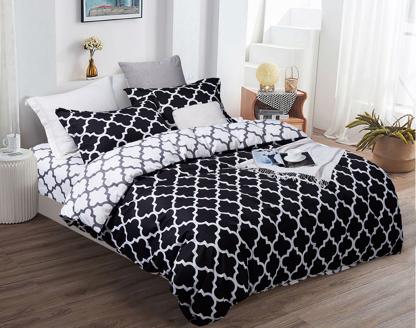 Pendall Quilt/Duvet Cover Set – Super King