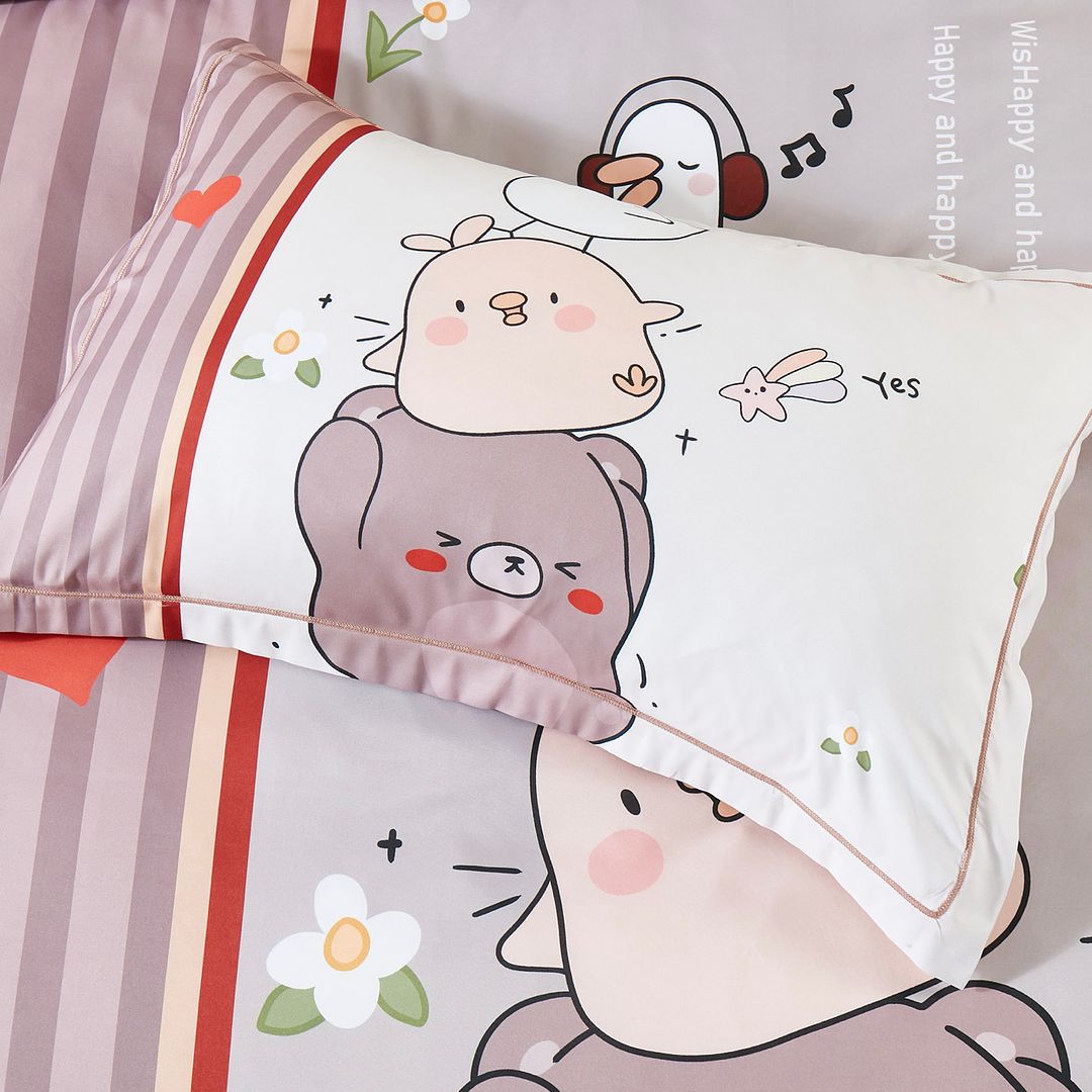 Mallard Kids Quilt Cover Set – Multi – Double