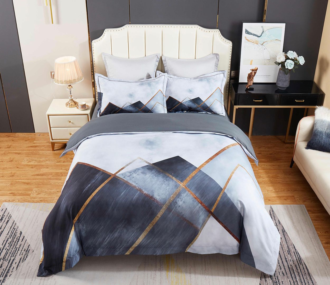 Dakuta Quilt Cover Set – Queen