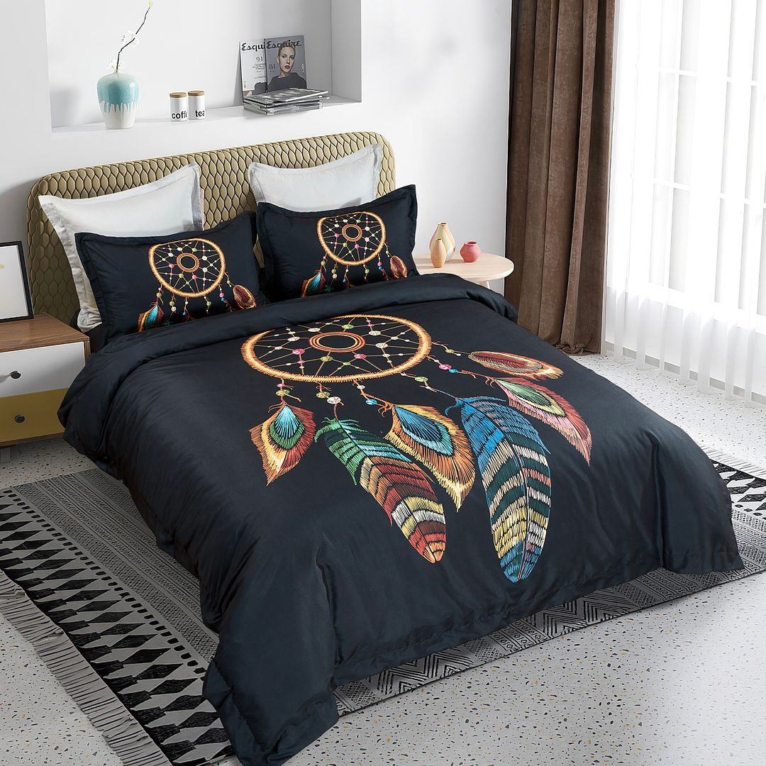 Dreamscape Quilt Cover Set – Multi – Queen
