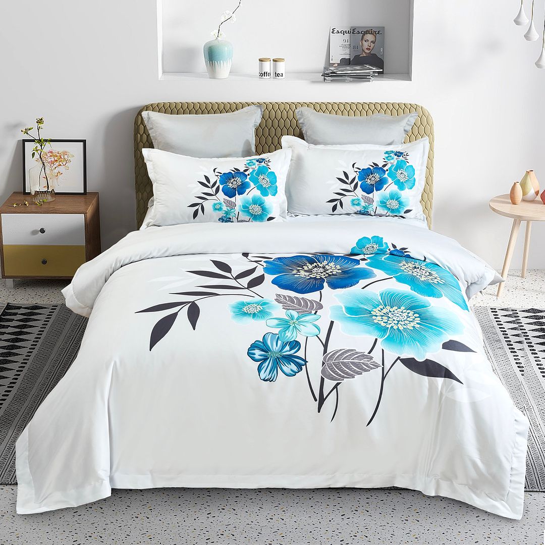 Braithe Floral Quilt Cover Set – Queen