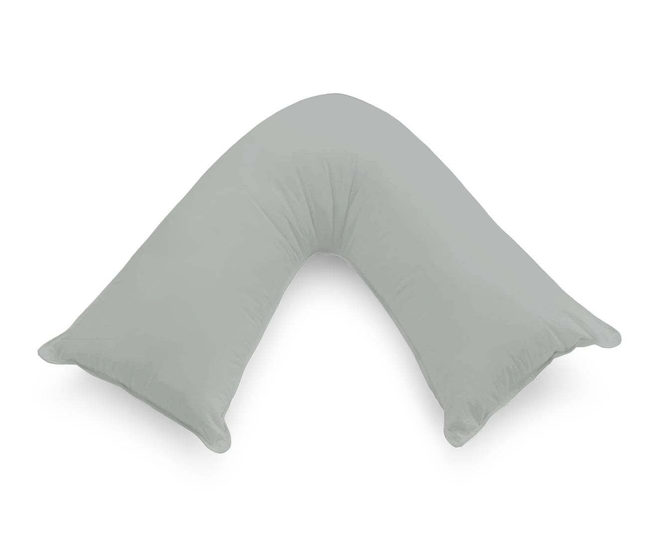 Meridia V Shape Pillowcase – Grey / Charcoal