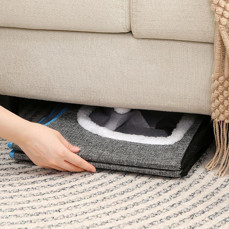 Zen Foldable Cat Hideaway Bed – Green – Standard