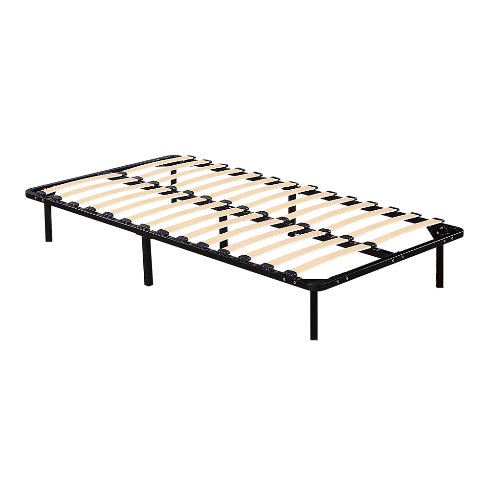 Linden Metal Bed Frame – Black – King Single