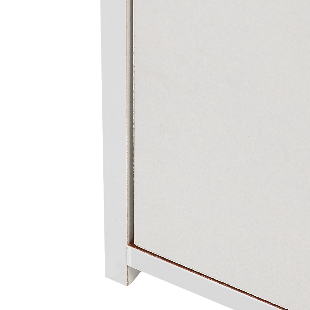 Hudson Bedside Table – White – Standard
